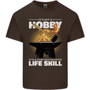 Life Post Apocalyptic Skill Blacksmith Mens Cotton T-Shirt Tee Top Dark Chocolate