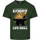 Life Post Apocalyptic Skill Blacksmith Mens Cotton T-Shirt Tee Top Forest Green