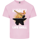 Life Post Apocalyptic Skill Blacksmith Mens Cotton T-Shirt Tee Top Light Pink