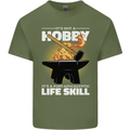 Life Post Apocalyptic Skill Blacksmith Mens Cotton T-Shirt Tee Top Military Green