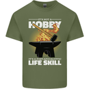 Life Post Apocalyptic Skill Blacksmith Mens Cotton T-Shirt Tee Top Military Green