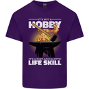 Life Post Apocalyptic Skill Blacksmith Mens Cotton T-Shirt Tee Top Purple