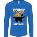 Life Post Apocalyptic Skill Blacksmith Mens Long Sleeve T-Shirt Royal Blue