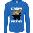 Life Post Apocalyptic Skill Blacksmith Mens Long Sleeve T-Shirt Royal Blue