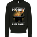 Life Post Apocalyptic Skill Blacksmith Mens Sweatshirt Jumper Black
