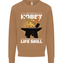 Life Post Apocalyptic Skill Blacksmith Mens Sweatshirt Jumper Caramel Latte