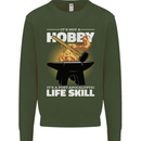 Life Post Apocalyptic Skill Blacksmith Mens Sweatshirt Jumper Forest Green