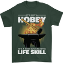 Life Post Apocalyptic Skill Blacksmith Mens T-Shirt 100% Cotton Forest Green