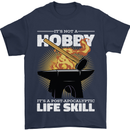 Life Post Apocalyptic Skill Blacksmith Mens T-Shirt 100% Cotton Navy Blue