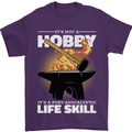 Life Post Apocalyptic Skill Blacksmith Mens T-Shirt 100% Cotton Purple