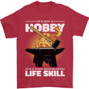 Life Post Apocalyptic Skill Blacksmith Mens T-Shirt 100% Cotton Red