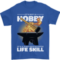 Life Post Apocalyptic Skill Blacksmith Mens T-Shirt 100% Cotton Royal Blue