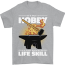 Life Post Apocalyptic Skill Blacksmith Mens T-Shirt 100% Cotton Sports Grey