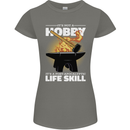 Life Post Apocalyptic Skill Blacksmith Womens Petite Cut T-Shirt Charcoal