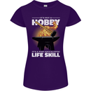 Life Post Apocalyptic Skill Blacksmith Womens Petite Cut T-Shirt Purple