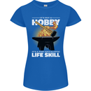 Life Post Apocalyptic Skill Blacksmith Womens Petite Cut T-Shirt Royal Blue