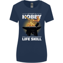 Life Post Apocalyptic Skill Blacksmith Womens Wider Cut T-Shirt Navy Blue