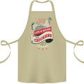 Life is Better With Chickens Around Farmer Cotton Apron 100% Organic Khaki