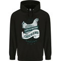 Life is Better With Chickens Around Farming Childrens Kids Hoodie Black