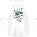 Life is Better With Chickens Around Farming Cotton Apron 100% Organic White