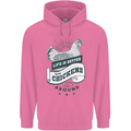 Life is Better With Chickens Around Farming Mens 80% Cotton Hoodie Azelea