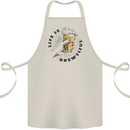 Life is Brewtiful Beer Alcohol Larger Cotton Apron 100% Organic Natural