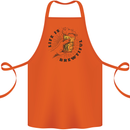 Life is Brewtiful Beer Alcohol Larger Cotton Apron 100% Organic Orange