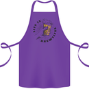 Life is Brewtiful Beer Alcohol Larger Cotton Apron 100% Organic Purple