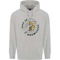 Life is Brewtiful Beer Alcohol Larger Mens 80% Cotton Hoodie Sports Grey