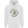 Life is Brewtiful Beer Alcohol Larger Mens 80% Cotton Hoodie White