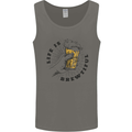 Life is Brewtiful Beer Alcohol Larger Mens Vest Tank Top Charcoal