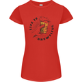 Life is Brewtiful Beer Alcohol Larger Womens Petite Cut T-Shirt Red