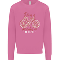 Life is a Beautiful Ride Cycling Bicycle Mens Sweatshirt Jumper Azalea