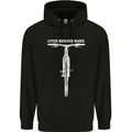 Lifer Behind Bars Cycling Cyclist Funny Childrens Kids Hoodie Black