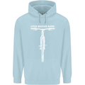 Lifer Behind Bars Cycling Cyclist Funny Childrens Kids Hoodie Light Blue