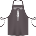Lifer Behind Bars Cycling Cyclist Funny Cotton Apron 100% Organic Dark Grey
