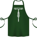 Lifer Behind Bars Cycling Cyclist Funny Cotton Apron 100% Organic Forest Green