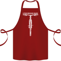 Lifer Behind Bars Cycling Cyclist Funny Cotton Apron 100% Organic Maroon