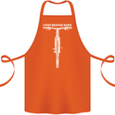 Lifer Behind Bars Cycling Cyclist Funny Cotton Apron 100% Organic Orange