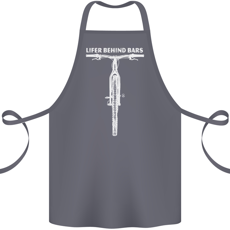 Lifer Behind Bars Cycling Cyclist Funny Cotton Apron 100% Organic Steel