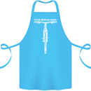 Lifer Behind Bars Cycling Cyclist Funny Cotton Apron 100% Organic Turquoise