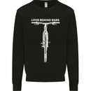 Lifer Behind Bars Cycling Cyclist Funny Kids Sweatshirt Jumper Black