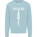 Lifer Behind Bars Cycling Cyclist Funny Kids Sweatshirt Jumper Light Blue