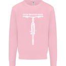 Lifer Behind Bars Cycling Cyclist Funny Kids Sweatshirt Jumper Light Pink
