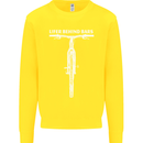 Lifer Behind Bars Cycling Cyclist Funny Kids Sweatshirt Jumper Yellow