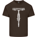 Lifer Behind Bars Cycling Cyclist Funny Kids T-Shirt Childrens Chocolate