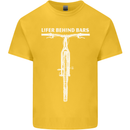 Lifer Behind Bars Cycling Cyclist Funny Kids T-Shirt Childrens Yellow