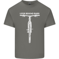 Lifer Behind Bars Cycling Cyclist Funny Mens Cotton T-Shirt Tee Top Charcoal
