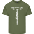Lifer Behind Bars Cycling Cyclist Funny Mens Cotton T-Shirt Tee Top Military Green
