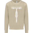 Lifer Behind Bars Cycling Cyclist Funny Mens Sweatshirt Jumper Sand